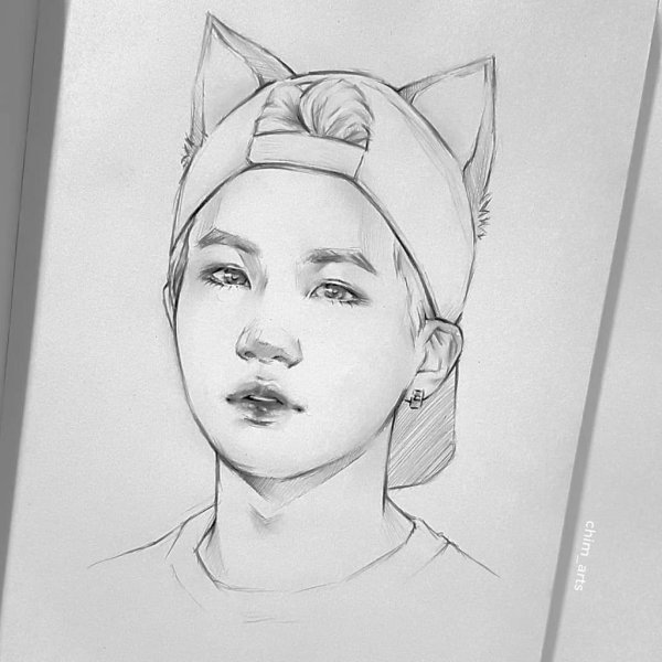 Портрет БТС Шуга