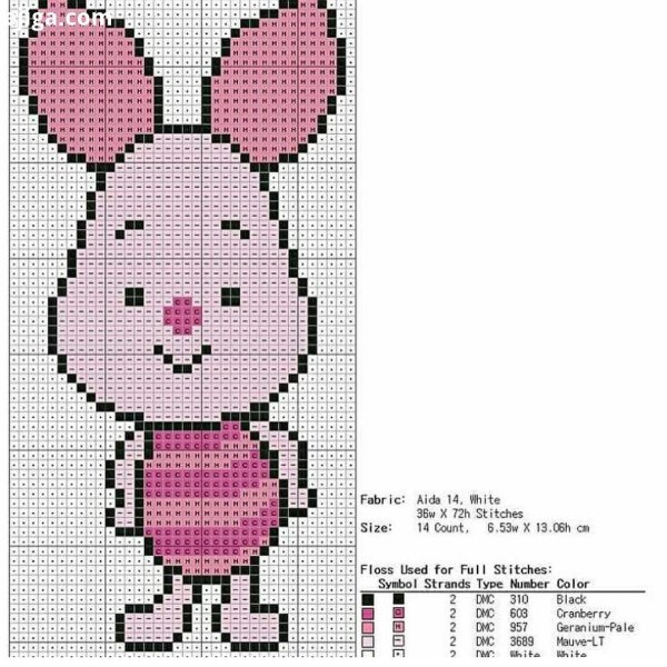 Эскиз орнамента для вышивания