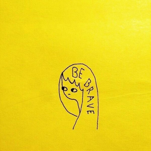 Желтые надписи Эстетика