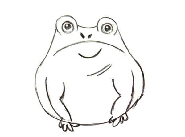 Уроки рисования лягушки