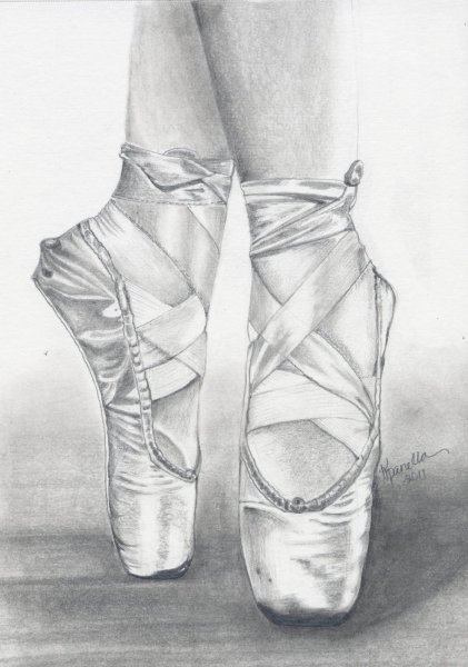 Пуанты карандашом