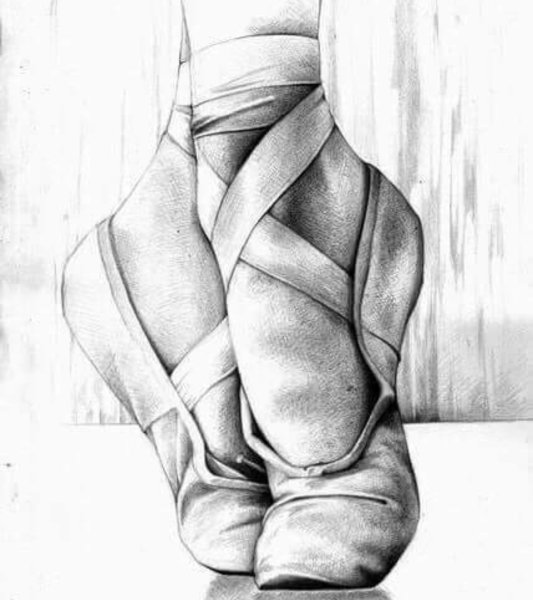 Пуанты для рисования