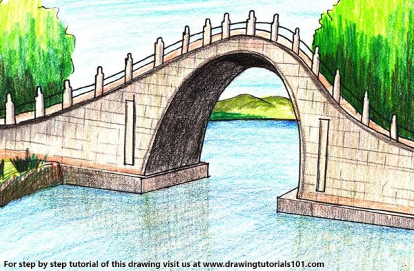 Нарисовать мост