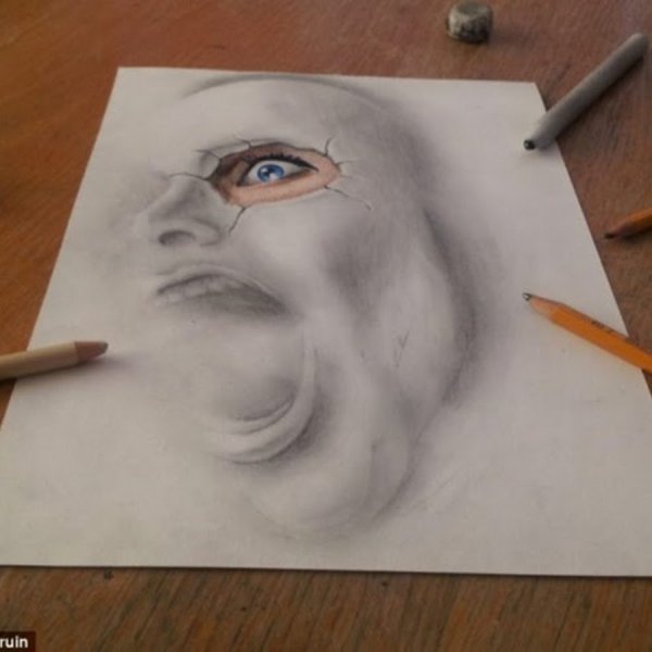 Рисование обычным карандашом