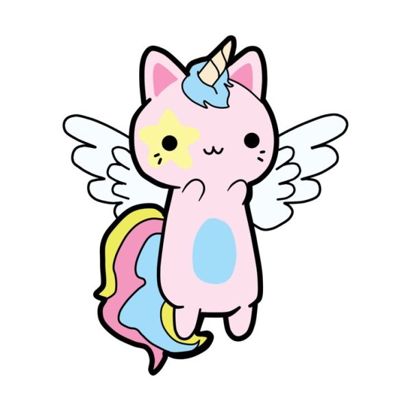 Единороги для рисования лёгкие