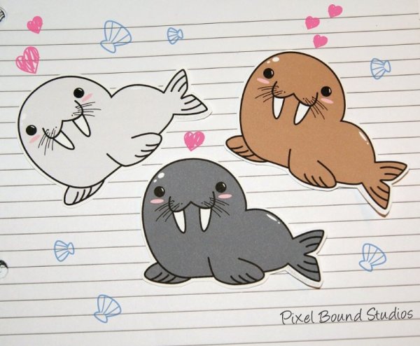 Рисуем моржа