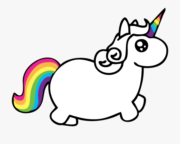 Единорог мультяшный