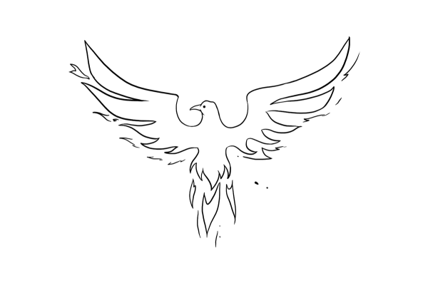Феникс рисунок
