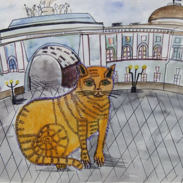 Эрмитаж рисунок