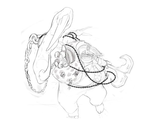 Pudge рисунок