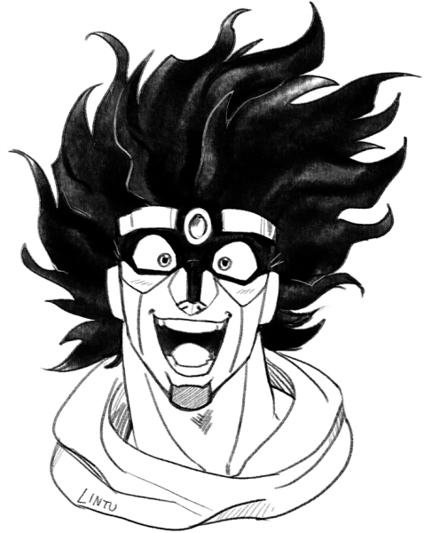 Жожо дио рисунок