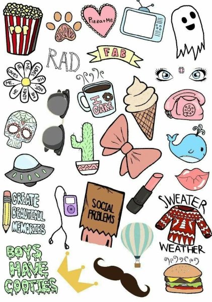 Наклейки с животными