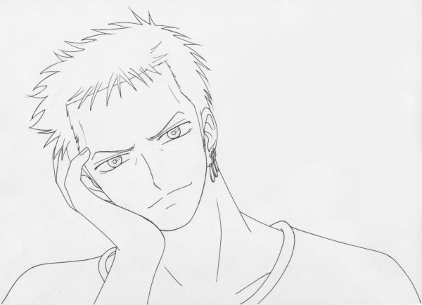 Зоро Ван Пис для рисования