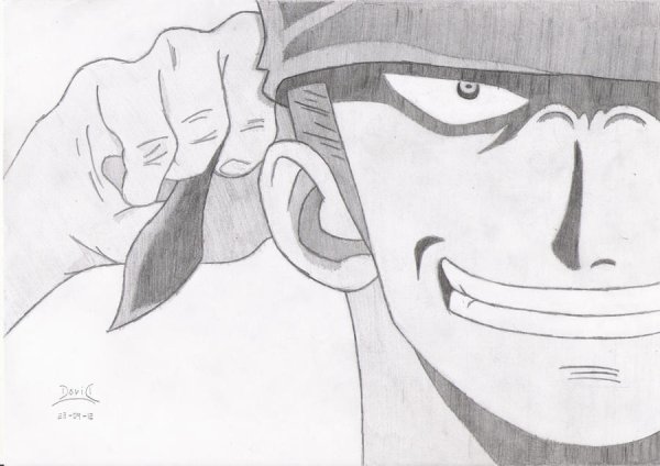 Аниме для срисовки Ван Пис