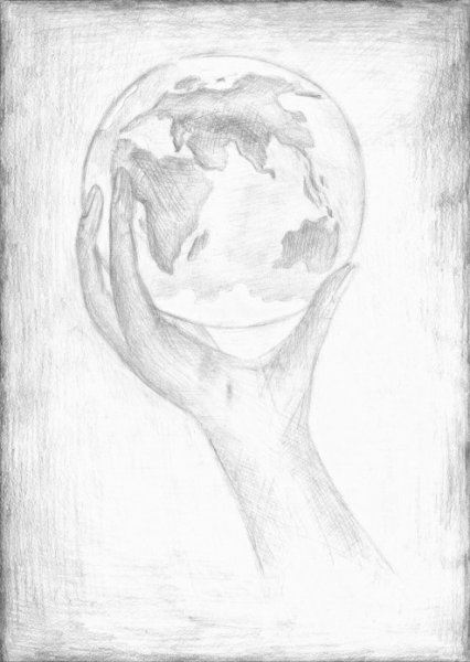 Воображение рисунок карандашом