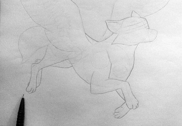 Рисунок фантазия несложный