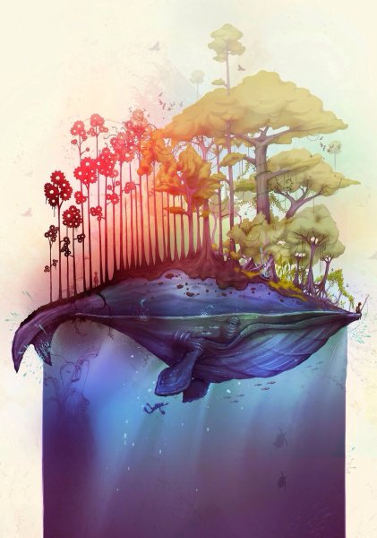 Рисунок на тему фантастика