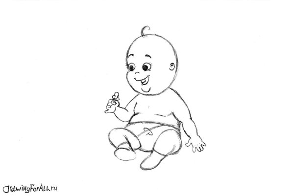 Рисунки для срисовки для малышей