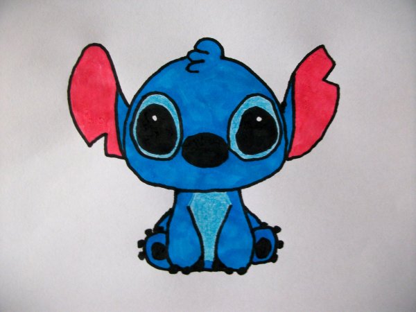 Стич для срисовки