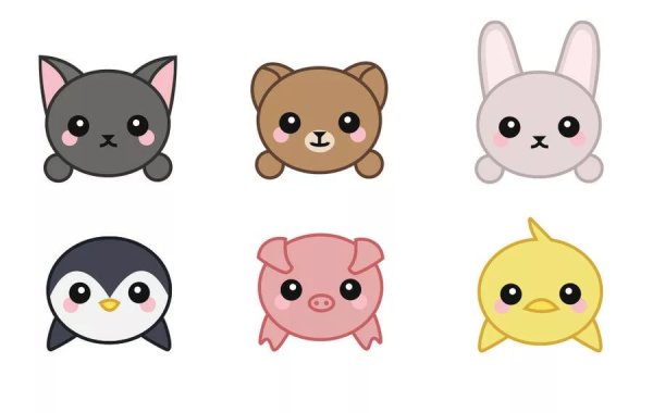 Puglie Pug Стикеры