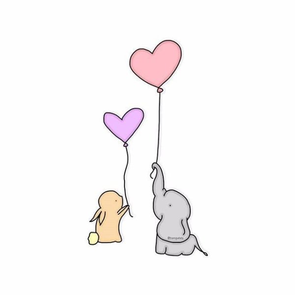 Рисунки для срисовки любовь легкие