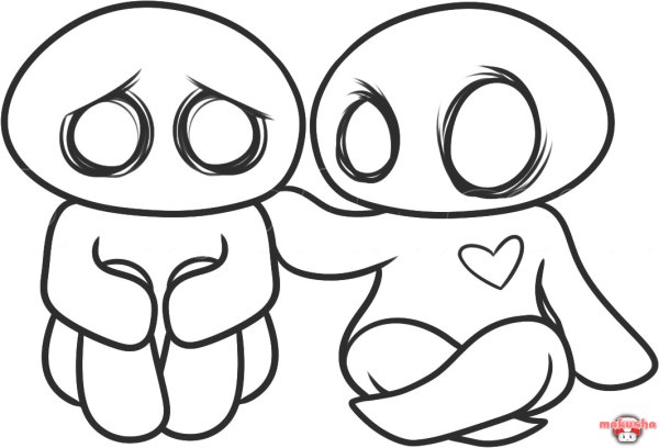 Кавайные котики парочка