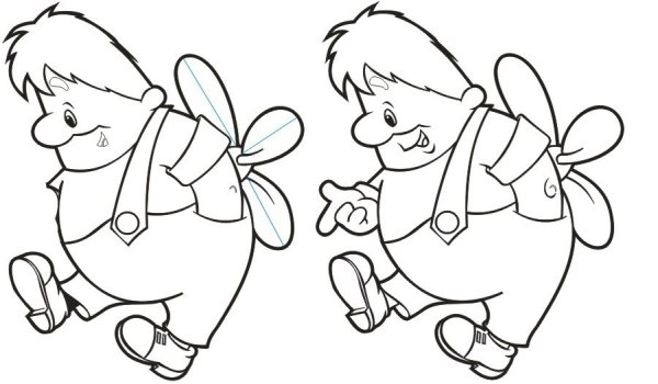 Карлсон рисунок карандашом