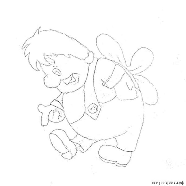 Нарисовать Карлсона