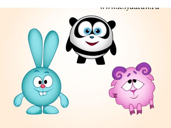 Афиша Смешарики рисунок