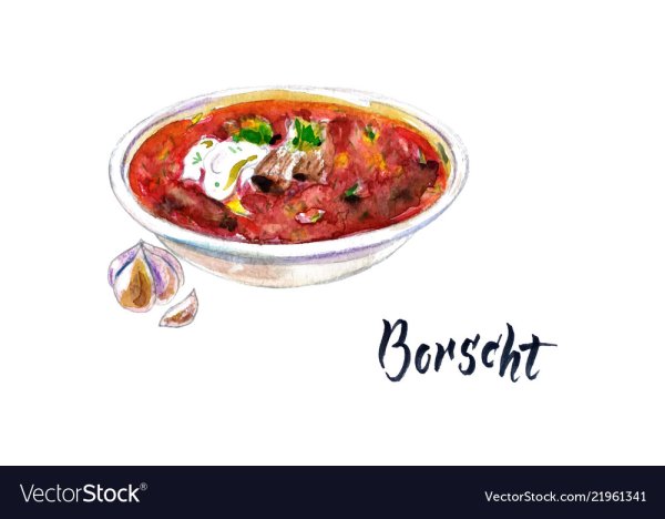 Борщ рисунок