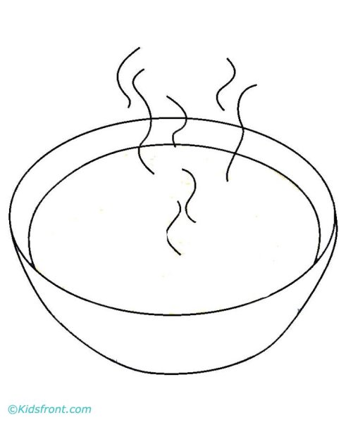 Раскраска суп