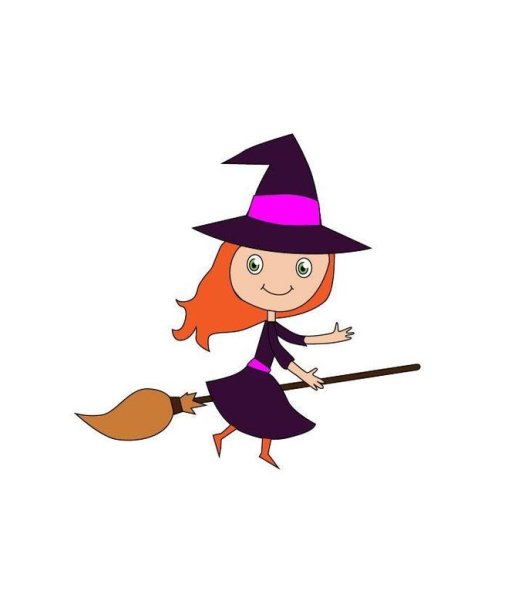 Ведьма для рисования