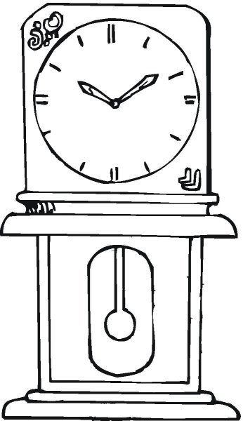 Рисование часов