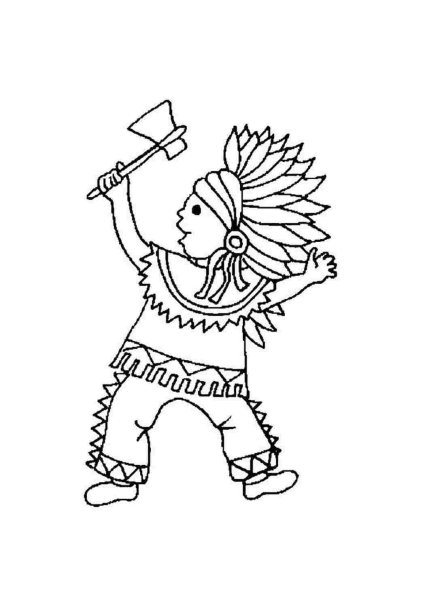 Абориген рисунок