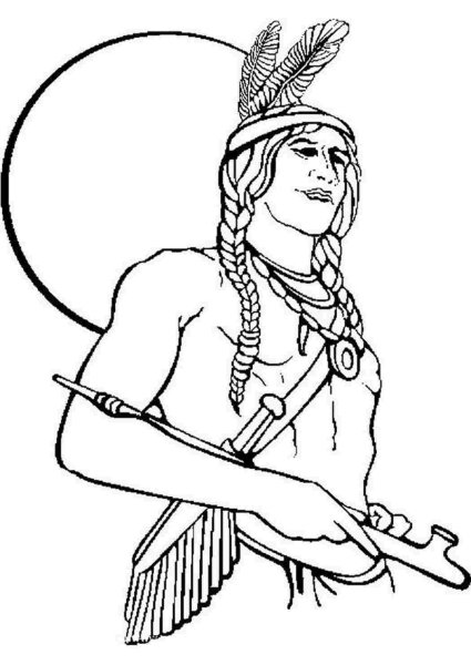 Лёгкий рисунок абаригена