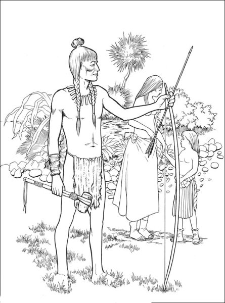 Африканский орнамент эскиз