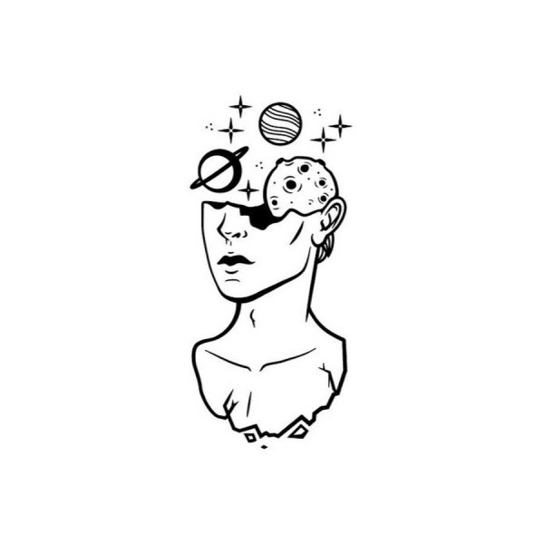 Раскраска Минимализм для подростков