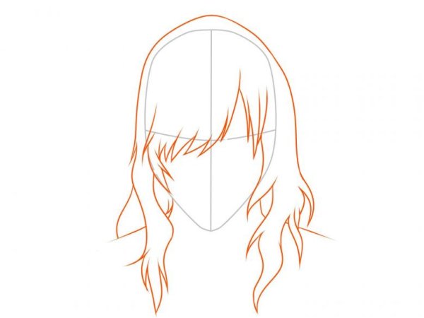 Набросок карандашом легкий