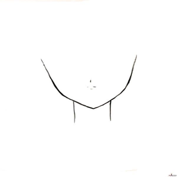 Рисунки для срисовки девушки без лица