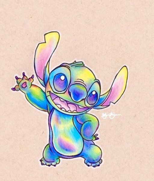 Стич акварелью для начинающих