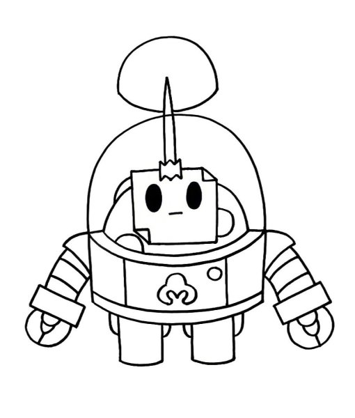 Раскраска Браво старс Леон