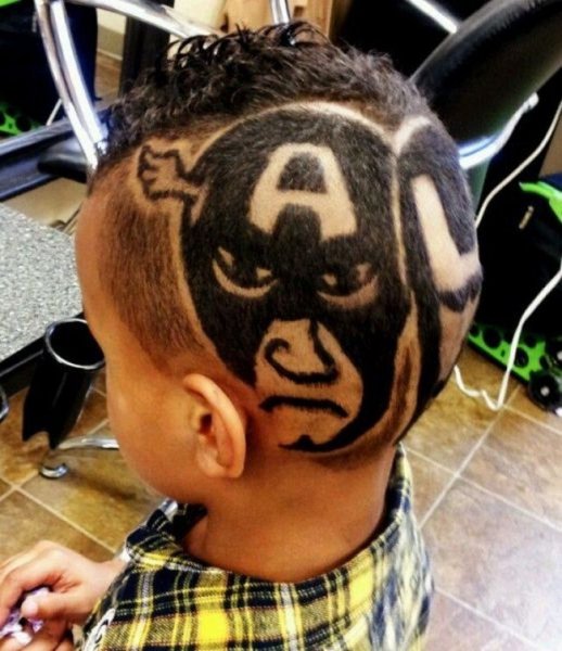 Что выбрить на голове