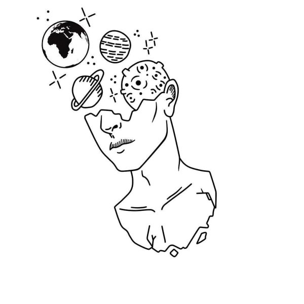 Моргенштерн рисунок для срисовки