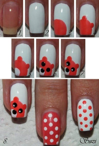 Лёгкий маникюр для подростков