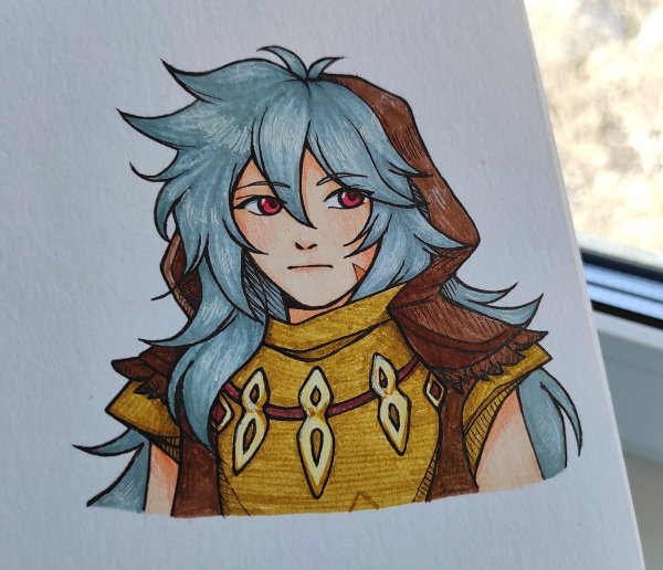 Геншин рисунки для срисовки