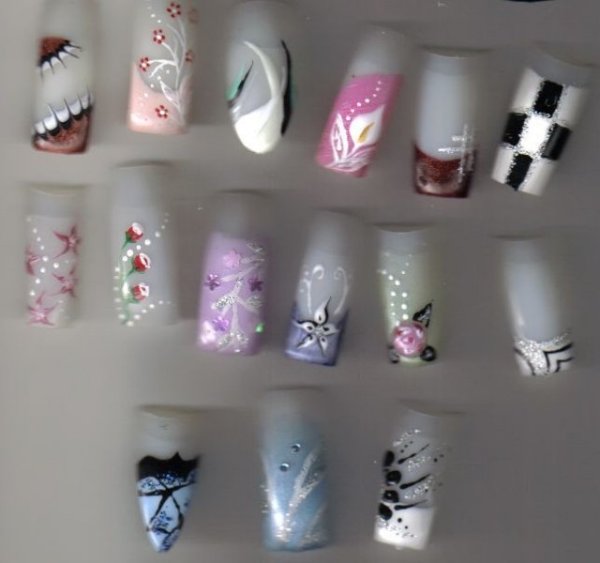 Рисование на типсах