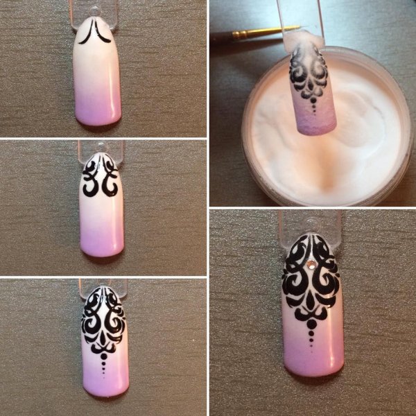 Рисование на типсах