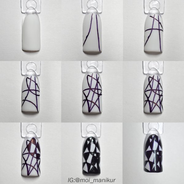 Маникюр на типсах