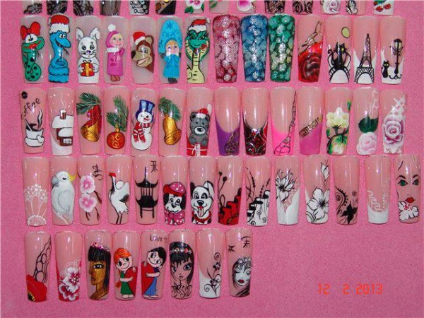 Дизайн ногтей пошагово для начинающих