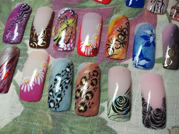 Узоры на ногтях для начинающих